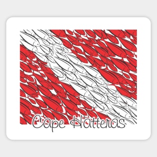 Scuba diving Flag - Cape Hatteras Sticker